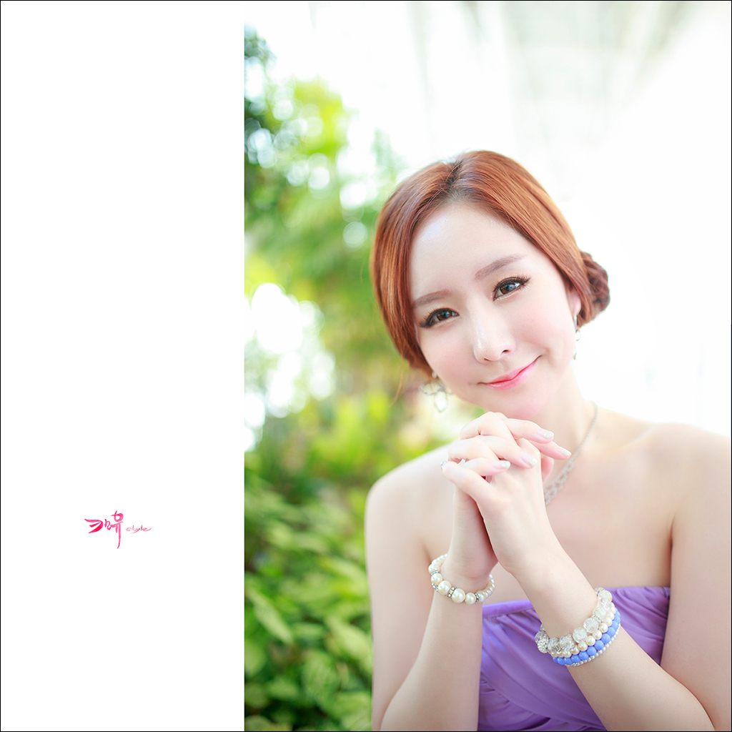 2015韩国国际车展靓丽车模Kim Ye Ha